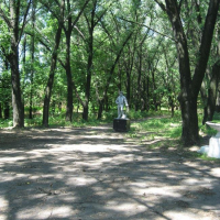Памятник шахтеру в парке шахты имени Абакумова (Донецк)