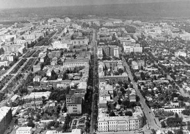 Карта Донецка - Галерея - История, Черно-белые, С высоты
